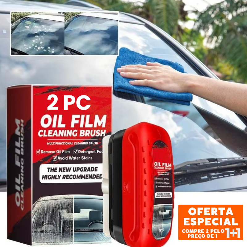 Tratamento hidrofóbico para para-brisas: as gotas deslizam em vez de ficarem coladas.