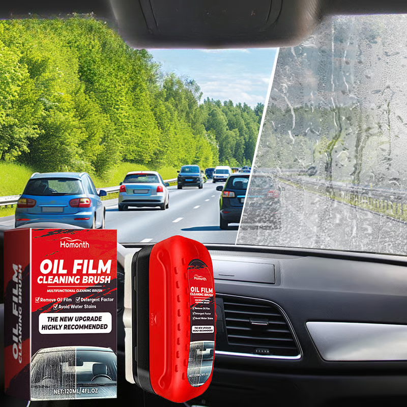 Tratamento hidrofóbico para para-brisas: as gotas deslizam em vez de ficarem coladas.