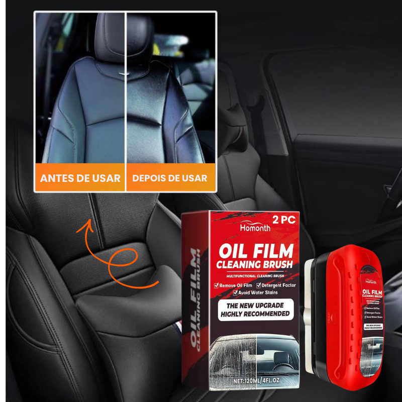 Tratamento hidrofóbico para para-brisas: as gotas deslizam em vez de ficarem coladas.