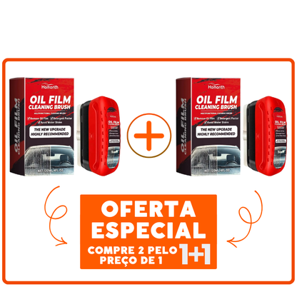 Tratamento hidrofóbico para para-brisas: as gotas deslizam em vez de ficarem coladas.